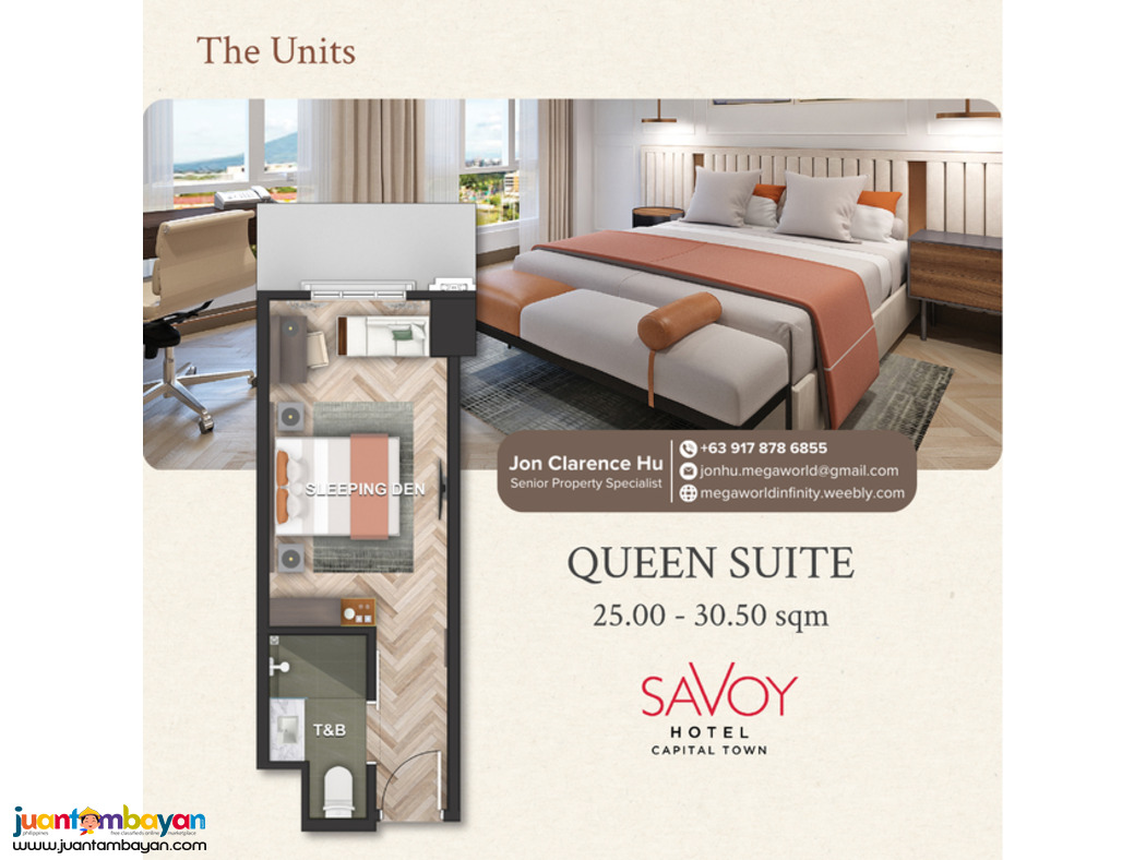 Savoy Hotel Capital Town Condotel Investment in pampanga