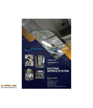 Ducting works and installation !