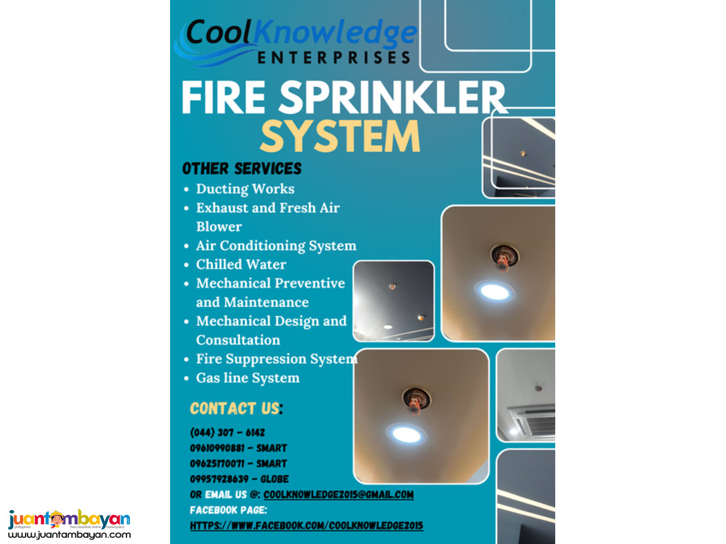 Fire Sprinkler (Install And Supply)