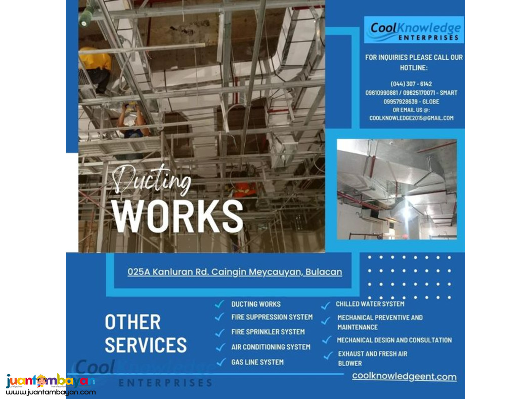 DUCTING SYTEM INSTALLER AND SUPPLIER