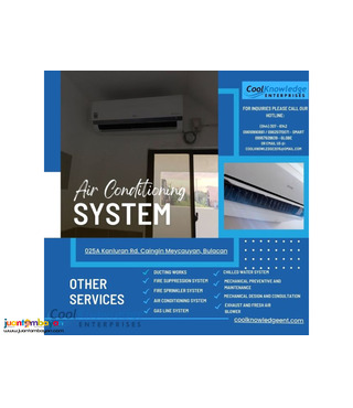 AIR CONDITIONING SYSTEM (SUPPLY AND INSTALLATION) - COOL KNOWLEDGE ENT