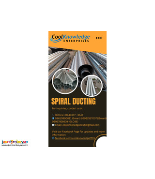 Efficient Airflow: Spiral Ducting Installation and Supply Services