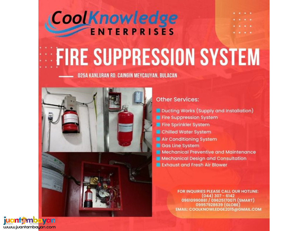 Fire Suppression System Supply and Installation Services (Bulacan)