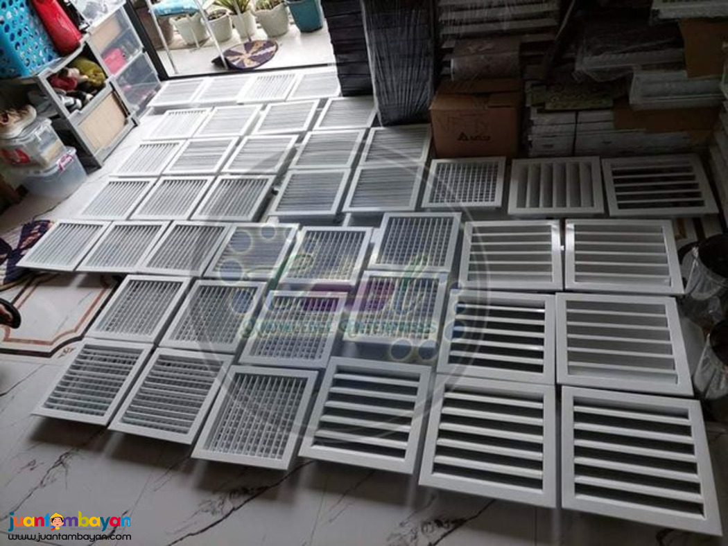 Square ceilling diffuser