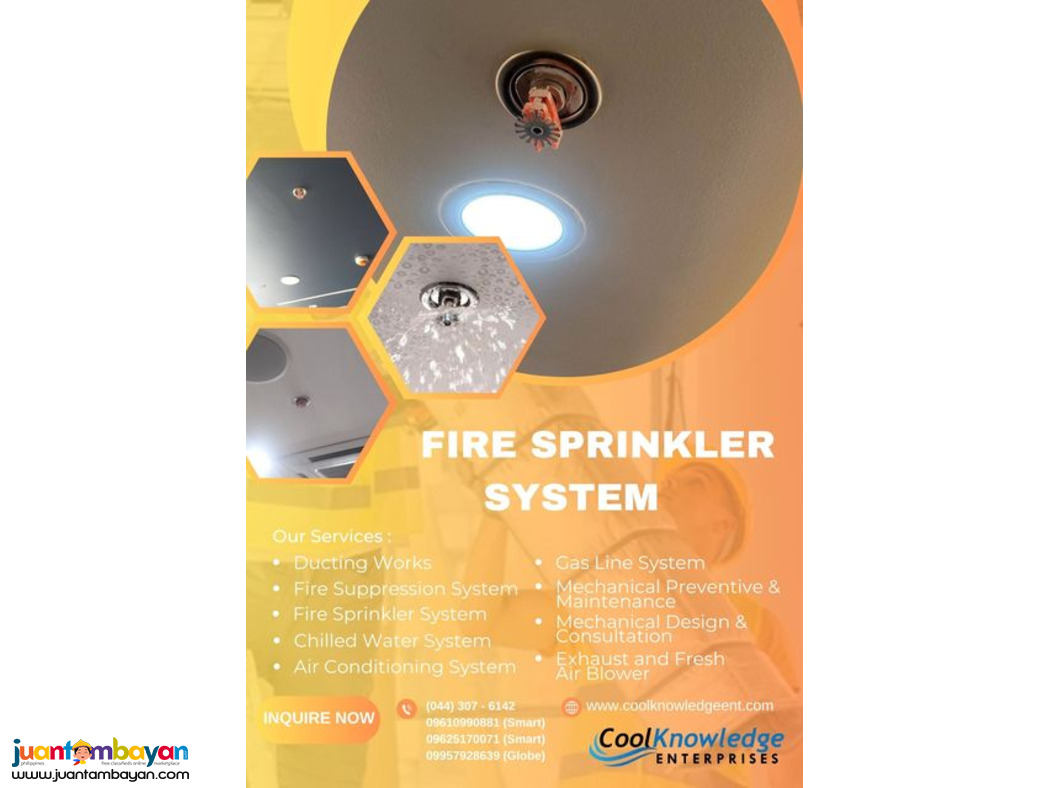 fire sprinkler installations and Supply 