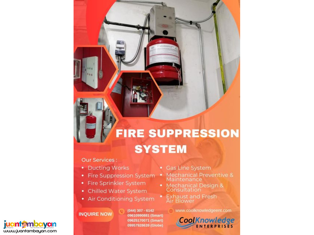 FIRE SUPPRESSION FOR YOUR KITCHEN - BULACAN