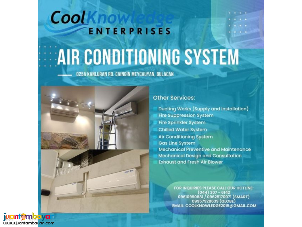 BULACAN, NCR SUPPLIER & INSTALLER OF AIRCON UNITS