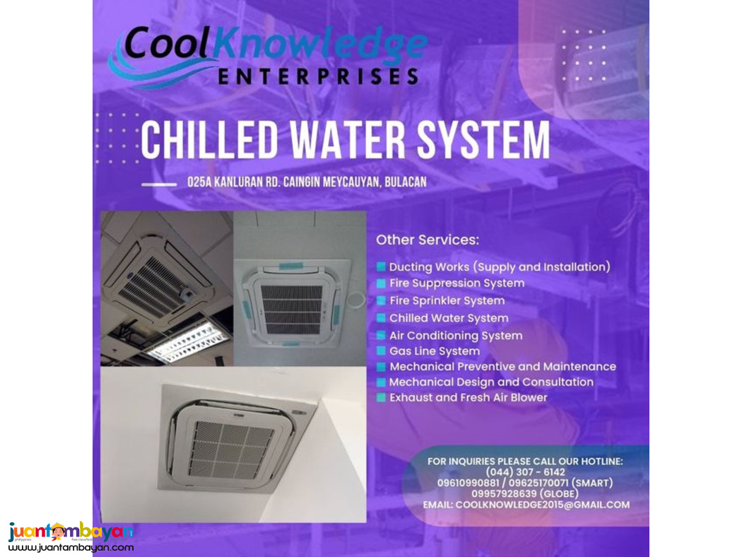 chilled Water Aircon Units FCU Supply And Install Bulacan