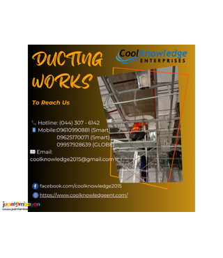 INSTALLATION & SUPPLY FOR DUCTING WORKS SERVICES