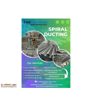 spiral ducting (services, supply, installation) - mANILA, PHILIPPINES