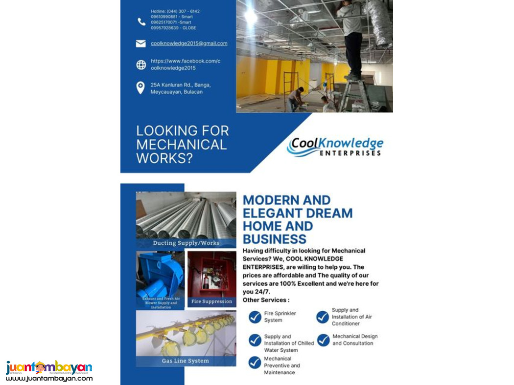 Mechanical Services Offered Across the Country