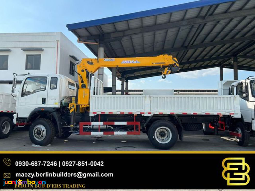 Brand New Boom Truck (3.2tons/5tons/6.3tons/10tons)