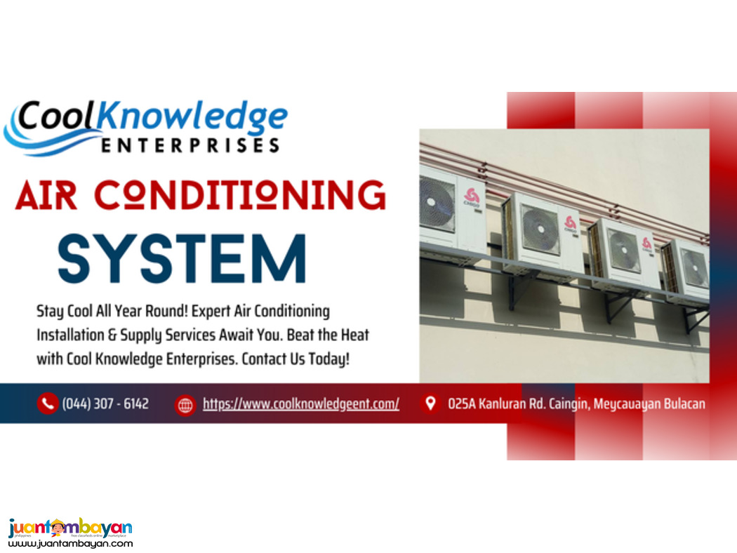 Split Type Aircon I Installation I Supply