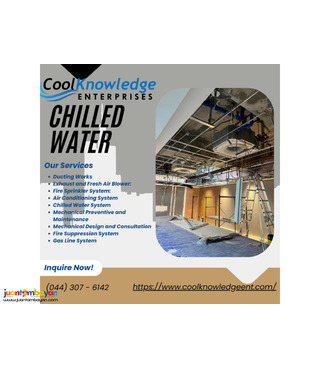 Air conditioning system= chilled water type