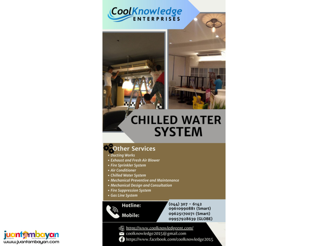 Chilled Water AC--Installation