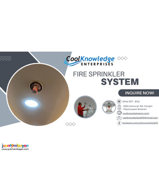 INSTALLING SPRINKLE SYSTEM