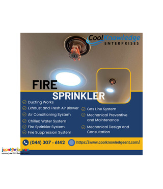 Setting Up/ installing of sprinkler system