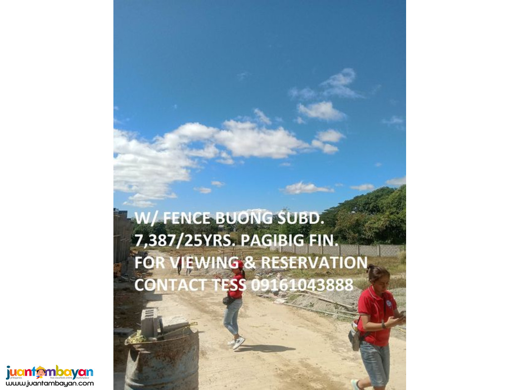 7,387 PAG-IBIG FIN. ROWHOUSE PROVISION W/LOFT @ STA. MARIA BUL.