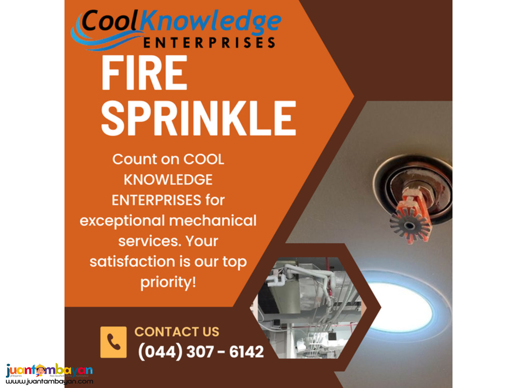 installation & maintenance_ fire sprinkle