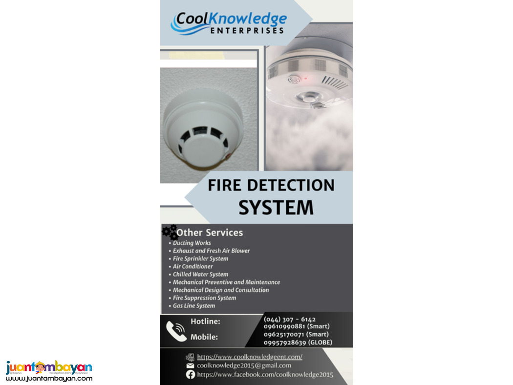 heat and smoke detector..installation & maintenance