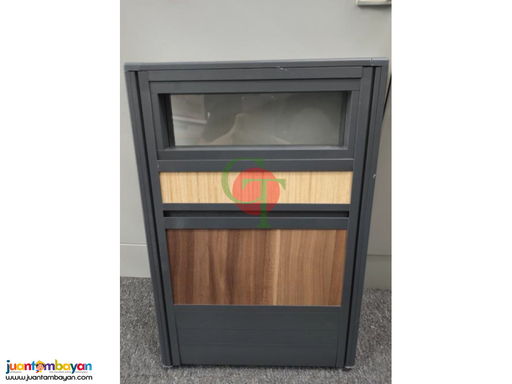 MODULAR LAMINATED PARTITION WITH GLASS