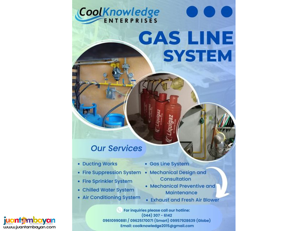 AFFORDABLE BUT QUALITY GAS LINE SYSTEM INSTALLATION & SUPPLY