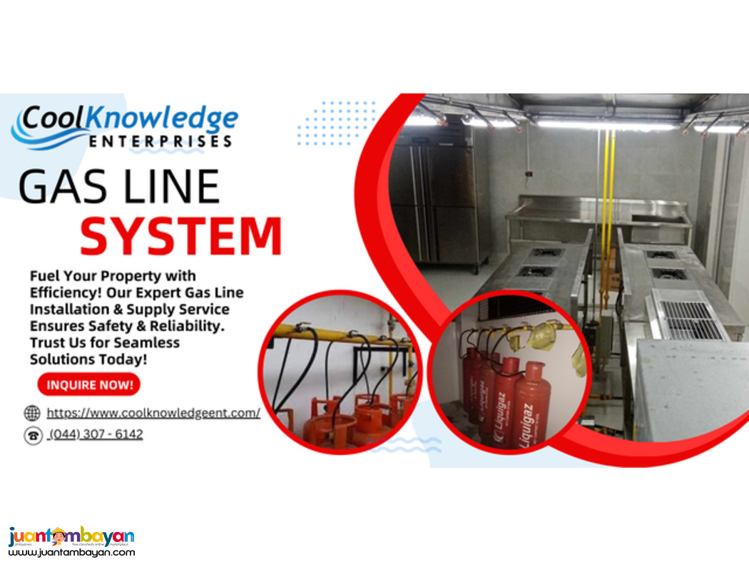 Gas Line system installation: you can rely on!