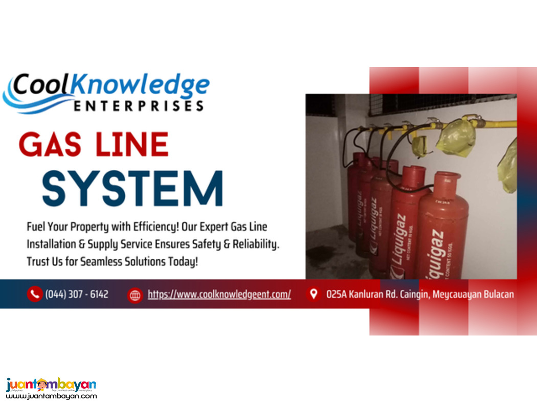 Gas line installation: ensuring safety!