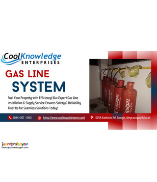 Gas line installation: ensuring safety!