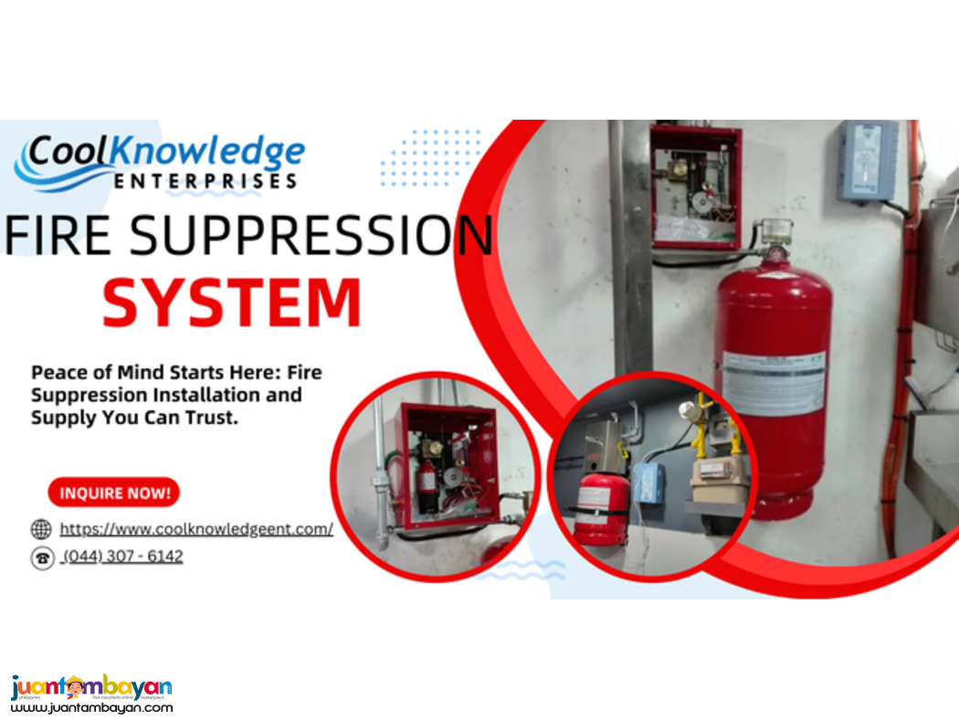 Secure Your Space with Our Fire Suppression Installation Services