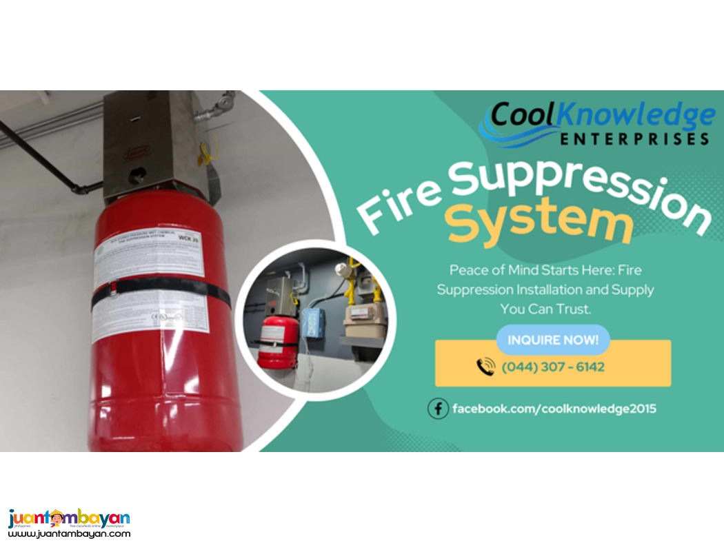 cOMPREHENSIVE FIRE SUPPRESSION INSTALLATION & SUPPLY