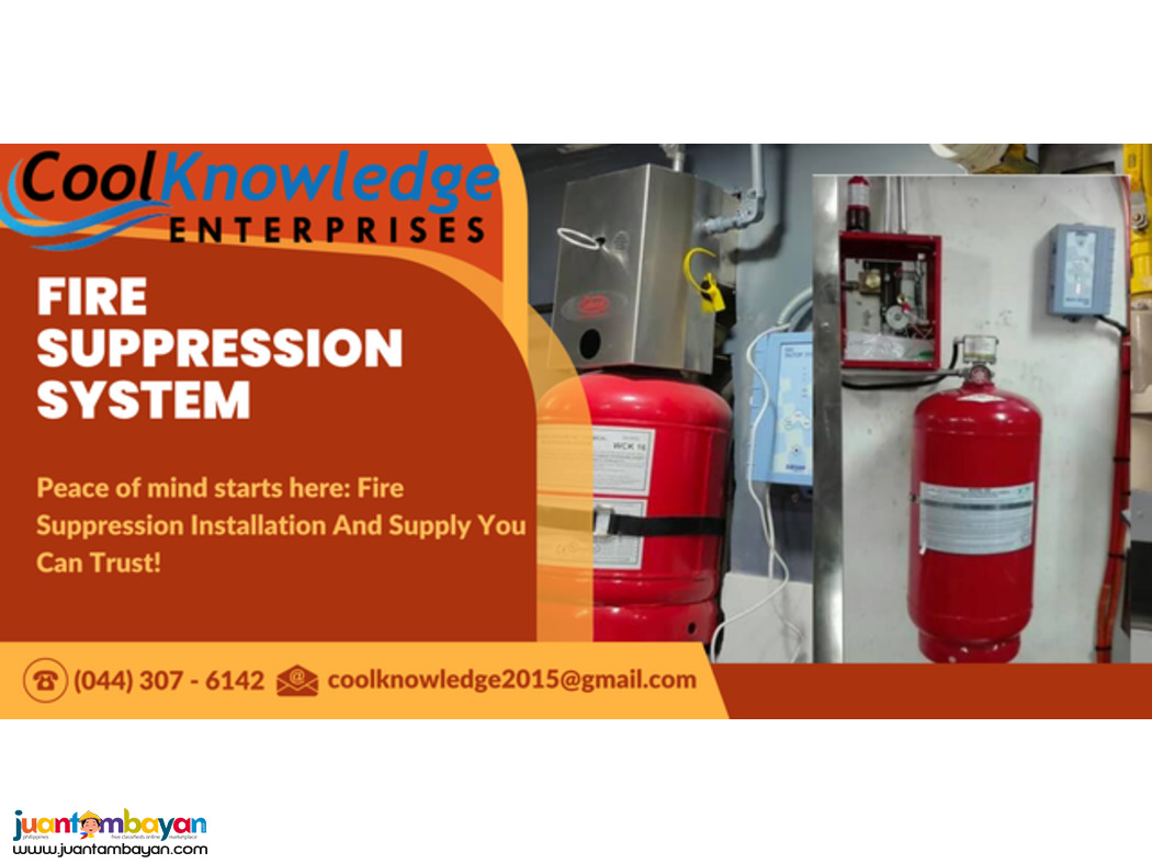 PROVIDING NATIONWIDE INSTALLATION- FIRE SUPPRESSION SYSTEM