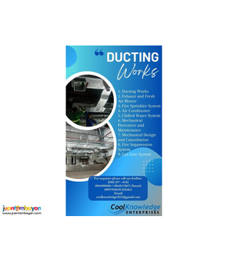 INSTALL | SUPPLY | MAINTENANCE OF AIR DUCT/DUCTING SYSTEM 