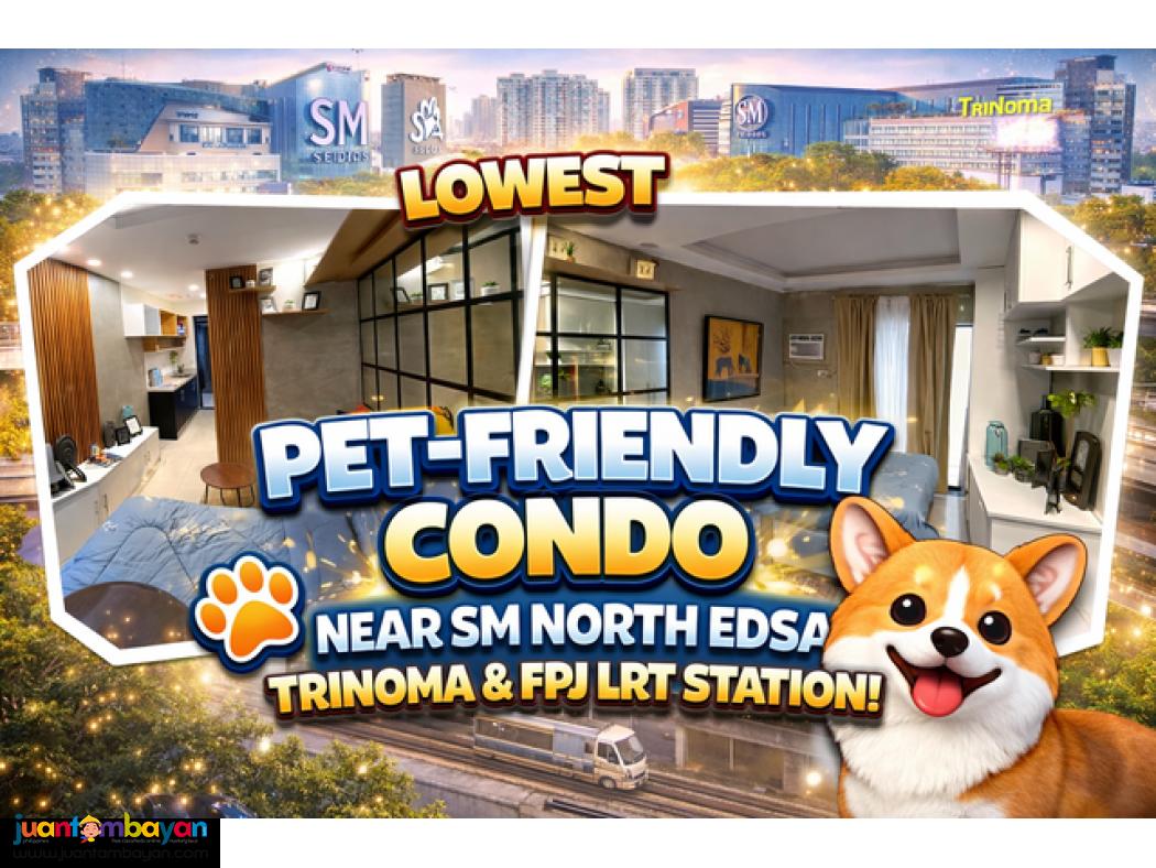 QC affordable Studio condo near SM City North EDSA & Trinoma