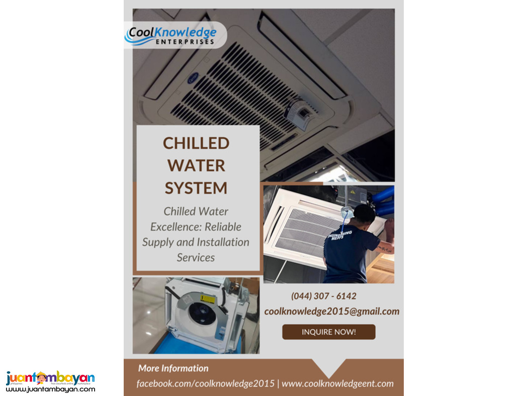 Chilled Water System Installation/ Reliable & Trusted Services