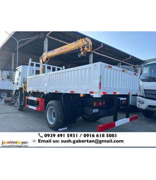 6-wheeler Cargo Boom truck 3.2tons 4x2 & 4x4 