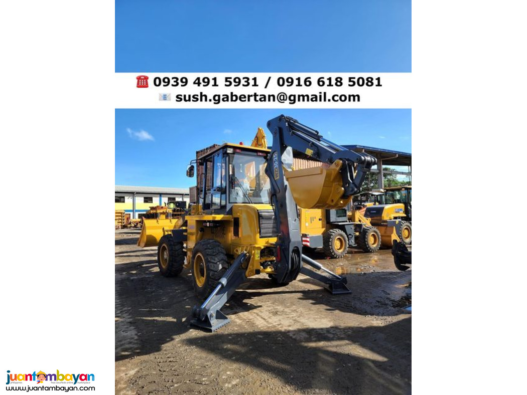 3 in 1 backhoe Loader XCMG WZ30-25 with breaker line