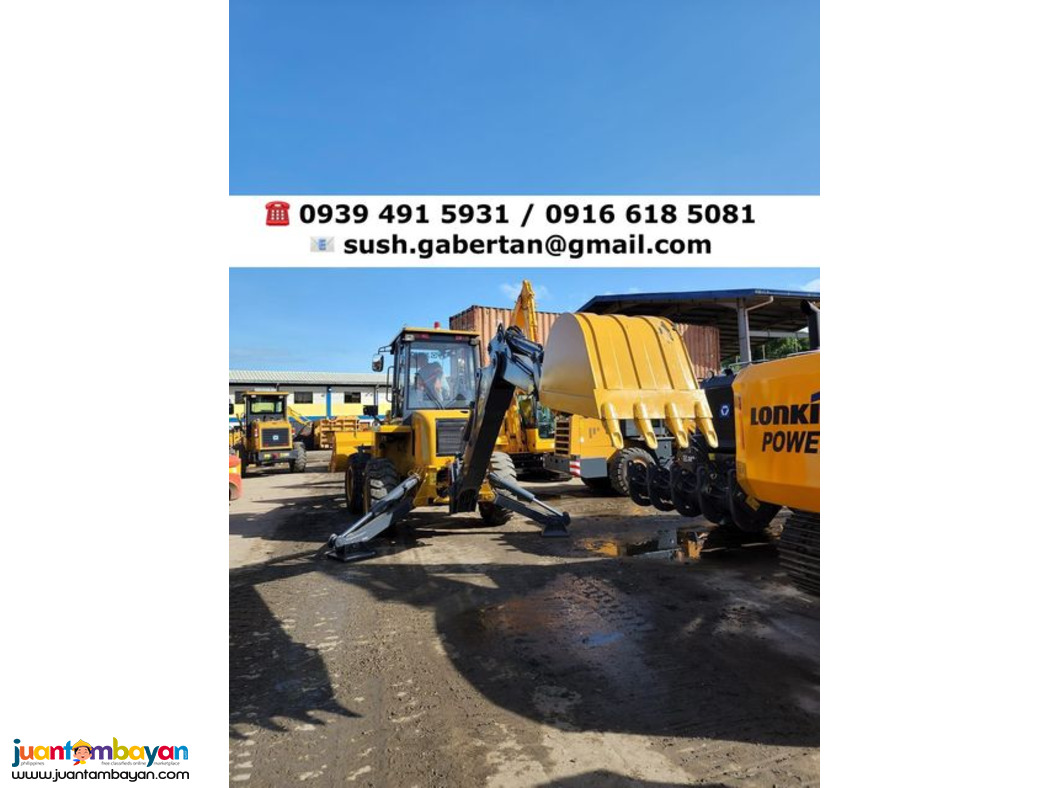 3 in 1 backhoe Loader XCMG WZ30-25 with breaker line
