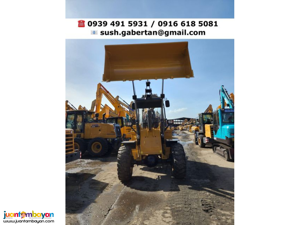 3 in 1 backhoe Loader XCMG WZ30-25 with breaker line