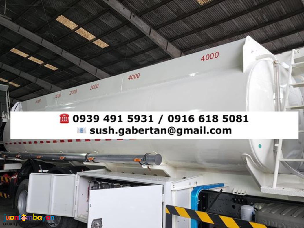 20,000 Liters Fuel tanker Sinotruk howo Nx Euro 2 