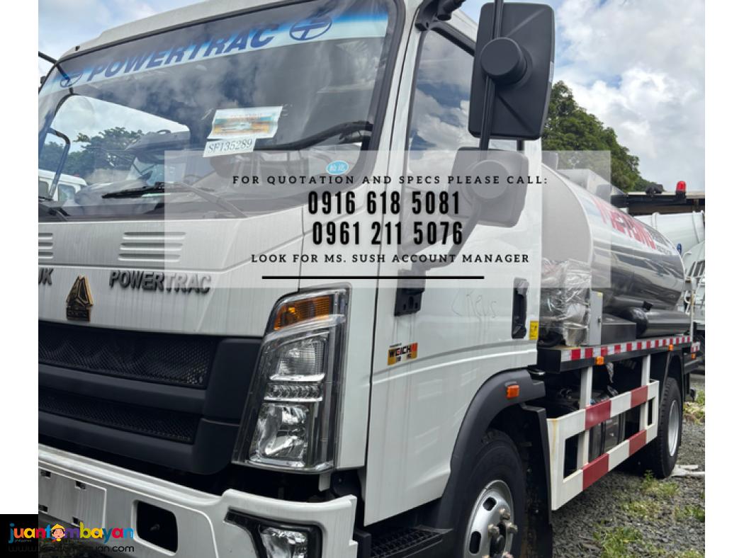 Asphalt Distributor Truck 5KL Euro 5 Sinotruk Homan h3