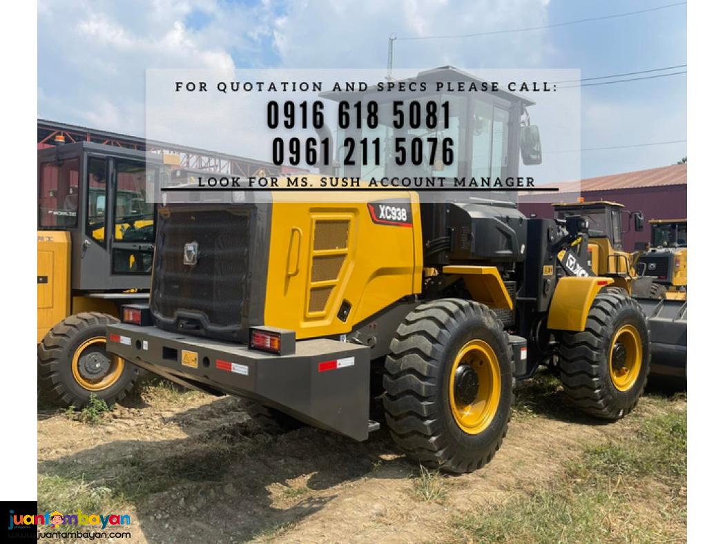 XCMG XC938 WHEEL LOADER 2.1CBM BRAND NEW 