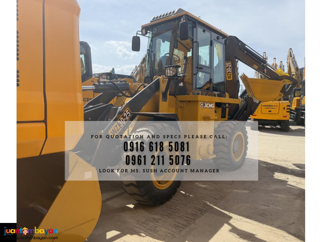 BACKHOE LOADER XCMG WZ30-25 BRAND NEW
