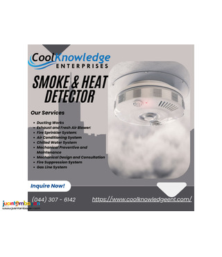 INSTALL & SUPPLY | SMOKE AND HEAT DETECTOR 