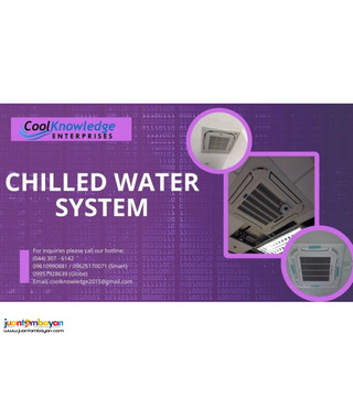 CHILLED WATER SYSTEM INSTALLATION AND SUPPLY AVAILABLE HERE! 