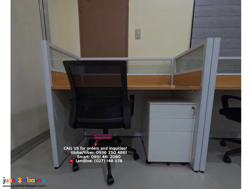 Ready Made Cubicle Partition.Mesh Chairs.Mobile Pedestal | BODEGA SALE