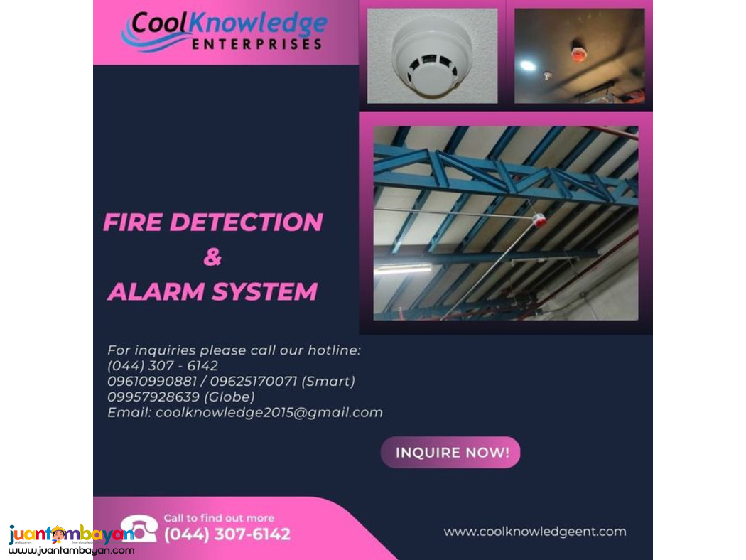 FIRE DETECTION AND ALARM SYSTEM // INSTALLATION SERVICES & SUPPLY