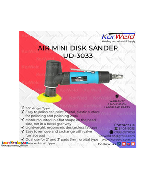 Air Mini Disk Sander UD-3033