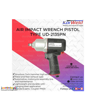 Air Impact Wrench Pistol Type UD-2135PN