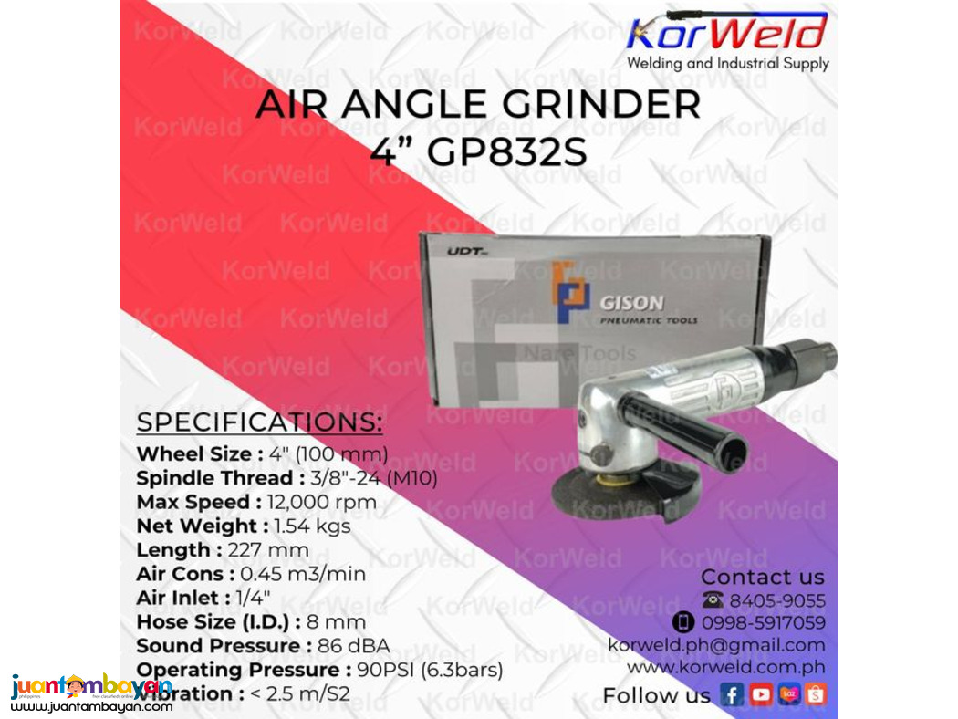 Air Angle Grinder 4